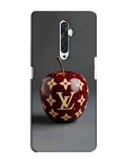 Чехол для OPPO Reno 2Z с картинкой «Красное яблоко LV»