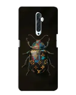 Чехол для OPPO Reno 2Z с картинкой «LV — мраморный принт»