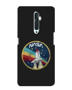 Чехол для OPPO Reno 2Z с картинкой «NASA — эмблема миссии»
