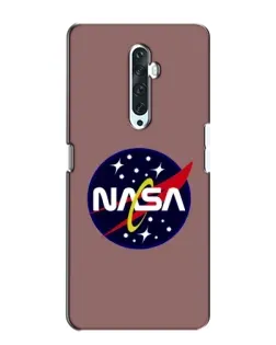 Чехол для OPPO Reno 2Z с картинкой «NASA — ретро космос»