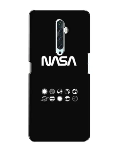 Чехол для OPPO Reno 2Z с картинкой «NASA — технический принт» Чехол для OPPO Reno 2Z с картинкой «NASA — технический принт»