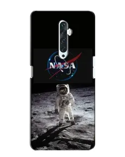 Чехол для OPPO Reno 2Z с картинкой «Астронавт на Луне»
