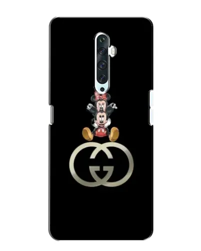 Чехол для OPPO Reno 2Z с картинкой «Минни Маус на лого» Чехол для OPPO Reno 2Z с картинкой «Минни Маус на лого»