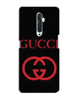 Чехол для OPPO Reno 2Z с картинкой «Gucci — красный логотип»