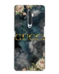 Чехол для OPPO Reno 2Z с картинкой «Абстрактные цветы Gucci»
