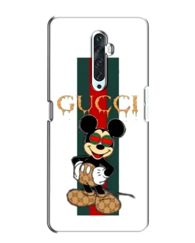 Чехол для OPPO Reno 2Z с картинкой «Микки Маус Gucci — полосы» Чехол для OPPO Reno 2Z с картинкой «Микки Маус Gucci — полосы»