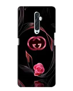 Чехол для OPPO Reno 2Z с картинкой «Gucci — неоновая роза»