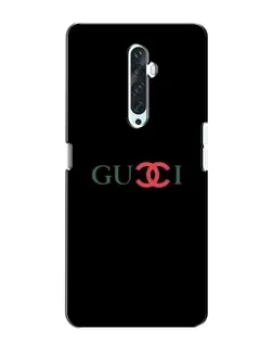 Чехол для OPPO Reno 2Z с картинкой «Gucci — красный градиент»