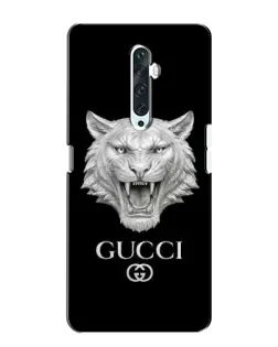 Чехол для OPPO Reno 2Z с картинкой «Gucci — серебряный лев» Чехол для OPPO Reno 2Z с картинкой «Gucci — серебряный лев»