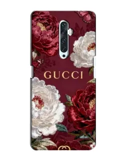 Чехол для OPPO Reno 2Z с картинкой «Gucci — бордовые розы» Чехол для OPPO Reno 2Z с картинкой «Gucci — бордовые розы»