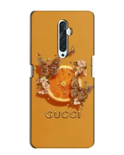 Чехол для OPPO Reno 2Z с картинкой «Gucci — золотые бабочки» Чехол для OPPO Reno 2Z с картинкой «Gucci — золотые бабочки»