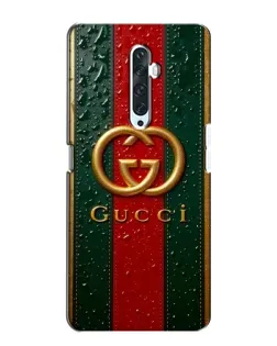 Чехол для OPPO Reno 2Z с картинкой «Gucci — фирменная полоса и золото» Чехол для OPPO Reno 2Z с картинкой «Gucci — фирменная полоса и золото»