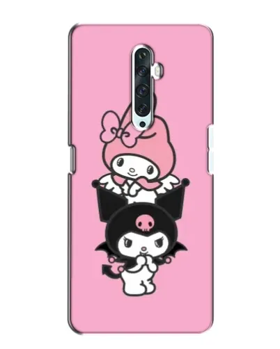 Чехол для OPPO Reno 2Z с картинкой «My Melody и Kuromi»