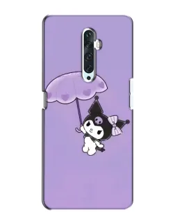 Чехол для OPPO Reno 2Z с картинкой «Kuromi с зонтиком»