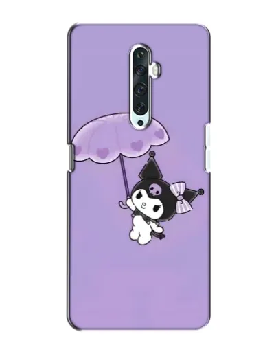 Чехол для OPPO Reno 2Z с картинкой «Kuromi с зонтиком»