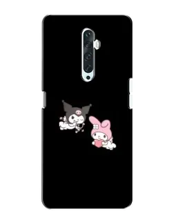 Чехол для OPPO Reno 2Z с картинкой «My Melody и Kuromi»