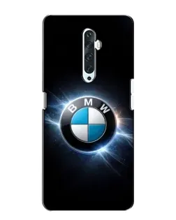 Чохол для OPPO Reno 2Z з картинкою «BMW — неонове сяйво»