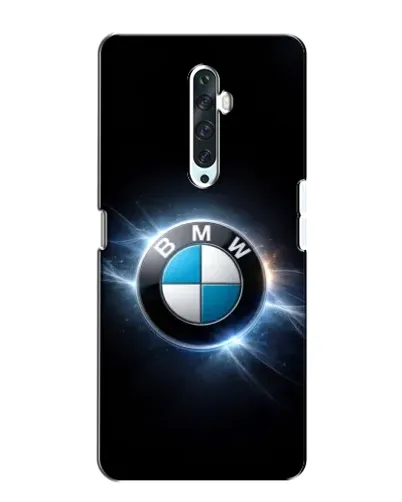 Чехол для OPPO Reno 2Z с картинкой «BMW — неоновое сияние»
