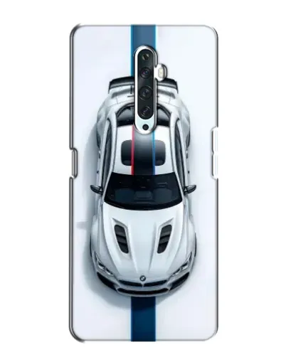 Чехол для OPPO Reno 2Z с картинкой «Вид сверху — BMW M»
