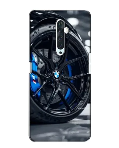 Чехол для OPPO Reno 2Z с картинкой «Колесо BMW вблизи»