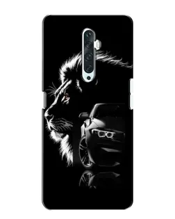 Чехол для OPPO Reno 2Z с картинкой «BMW и лев» Чехол для OPPO Reno 2Z с картинкой «BMW и лев»