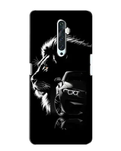 Чехол для OPPO Reno 2Z с картинкой «BMW и лев»