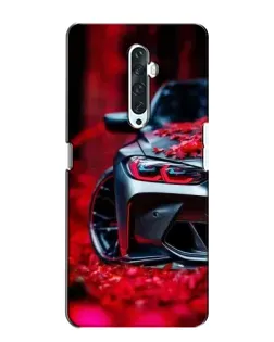 Чехол для OPPO Reno 2Z с картинкой «Спортивная BMW и цветы» Чехол для OPPO Reno 2Z с картинкой «Спортивная BMW и цветы»