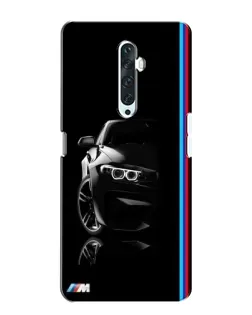 Чехол для OPPO Reno 2Z с картинкой «Силуэт BMW в темноте» Чехол для OPPO Reno 2Z с картинкой «Силуэт BMW в темноте»