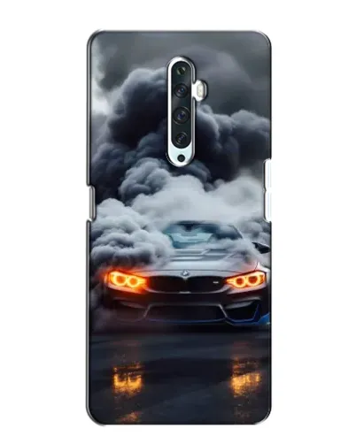 Чехол для OPPO Reno 2Z с картинкой «BMW в дыму»