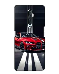 Чехол для OPPO Reno 2Z с картинкой «Красная BMW на дороге» Чехол для OPPO Reno 2Z с картинкой «Красная BMW на дороге»