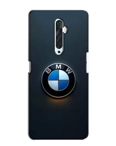 Чехол для OPPO Reno 2Z с картинкой «Логотип BMW — минимализм»