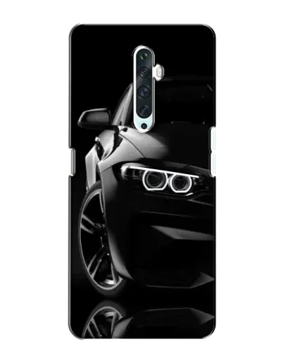 Чехол для OPPO Reno 2Z с картинкой «Черная BMW — профиль» Чехол для OPPO Reno 2Z с картинкой «Черная BMW — профиль»