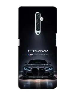 Чехол для OPPO Reno 2Z с картинкой «BMW сквозь ночной город» Чехол для OPPO Reno 2Z с картинкой «BMW сквозь ночной город»