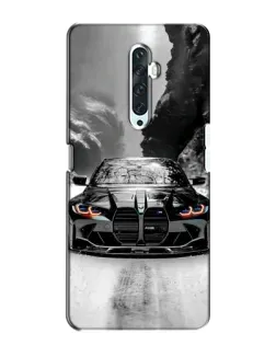 Чехол для OPPO Reno 2Z с картинкой «BMW — акварельный дрифт» Чехол для OPPO Reno 2Z с картинкой «BMW — акварельный дрифт»