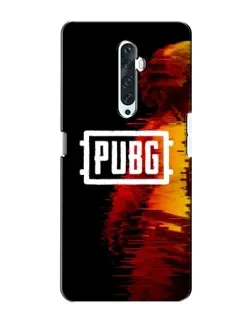Чехол для OPPO Reno 2Z с картинкой «Яркий логотип PUBG»