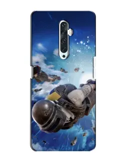 Чехол для OPPO Reno 2Z с картинкой «Десант PUBG — прыжок» Чехол для OPPO Reno 2Z с картинкой «Десант PUBG — прыжок»