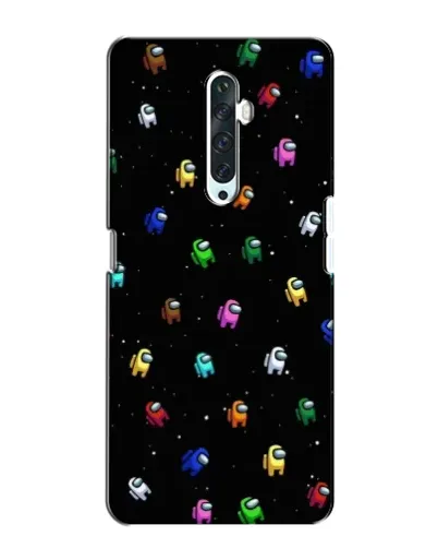 Чехол для OPPO Reno 2Z с картинкой «Экипаж Among Us»