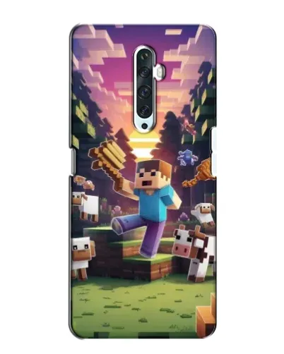 Чехол для OPPO Reno 2Z с картинкой «Стив на ферме» Чехол для OPPO Reno 2Z с картинкой «Стив на ферме»