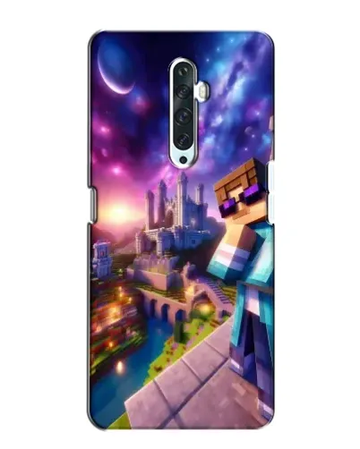 Чехол для OPPO Reno 2Z с картинкой «Стив и космос» Чехол для OPPO Reno 2Z с картинкой «Стив и космос»