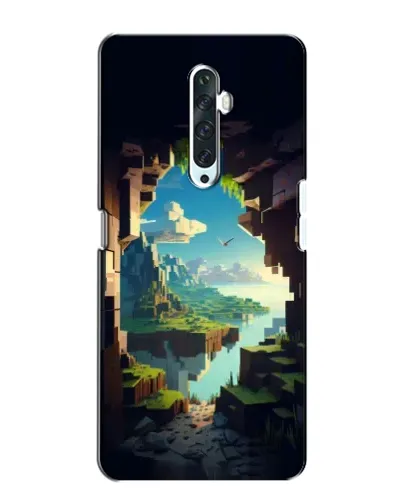 Чехол для OPPO Reno 2Z с картинкой «Вид из пещеры» Чехол для OPPO Reno 2Z с картинкой «Вид из пещеры»