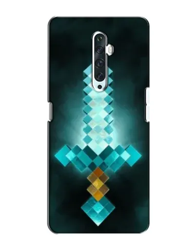 Чехол для OPPO Reno 2Z с картинкой «Алмазный меч неон» Чехол для OPPO Reno 2Z с картинкой «Алмазный меч неон»