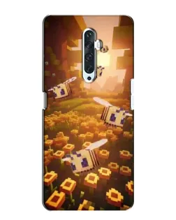 Чехол для OPPO Reno 2Z с картинкой «Поле подсолнухов»