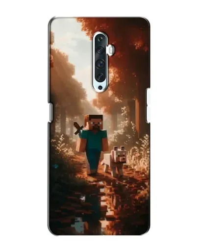 Чехол для OPPO Reno 2Z с картинкой «Стив в лесу» Чехол для OPPO Reno 2Z с картинкой «Стив в лесу»