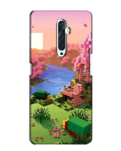 Чехол для OPPO Reno 2Z с картинкой «Розовое дерево Minecraft» Чехол для OPPO Reno 2Z с картинкой «Розовое дерево Minecraft»