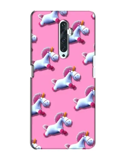 Чехол для OPPO Reno 2Z с картинкой «Единороги на розовом» Чехол для OPPO Reno 2Z с картинкой «Единороги на розовом»