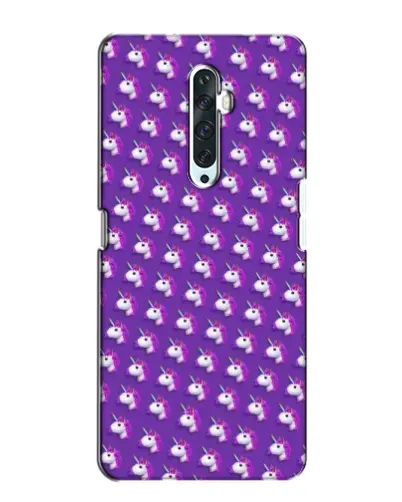 Чехол для OPPO Reno 2Z с картинкой «Единороги на фиолетовом» Чехол для OPPO Reno 2Z с картинкой «Единороги на фиолетовом»