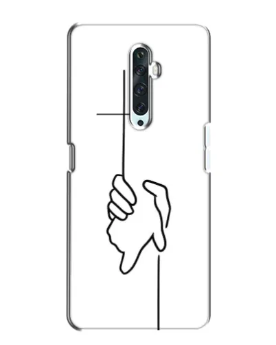 Чехол для OPPO Reno 2Z с картинкой «Рука держит»