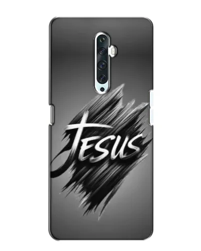 Чехол для OPPO Reno 2Z с картинкой «Надпись Jesus Graffiti»