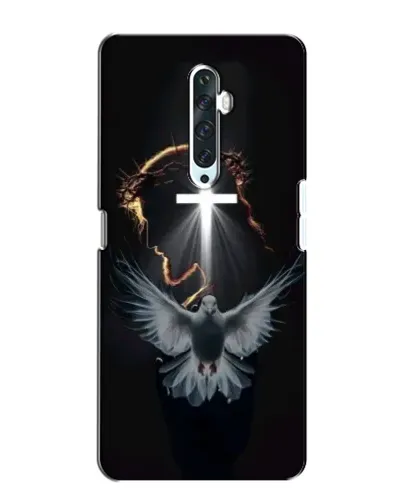 Чехол для OPPO Reno 2Z с картинкой «Голубь и Свет»