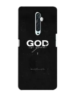 Чехол для OPPO Reno 2Z с картинкой «GOD — Бог над всем»